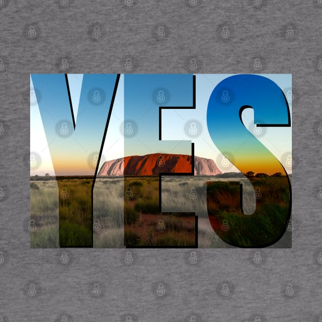 Vote YES to Indigenous Voice To Parliament Australia by Distinct Designs NZ